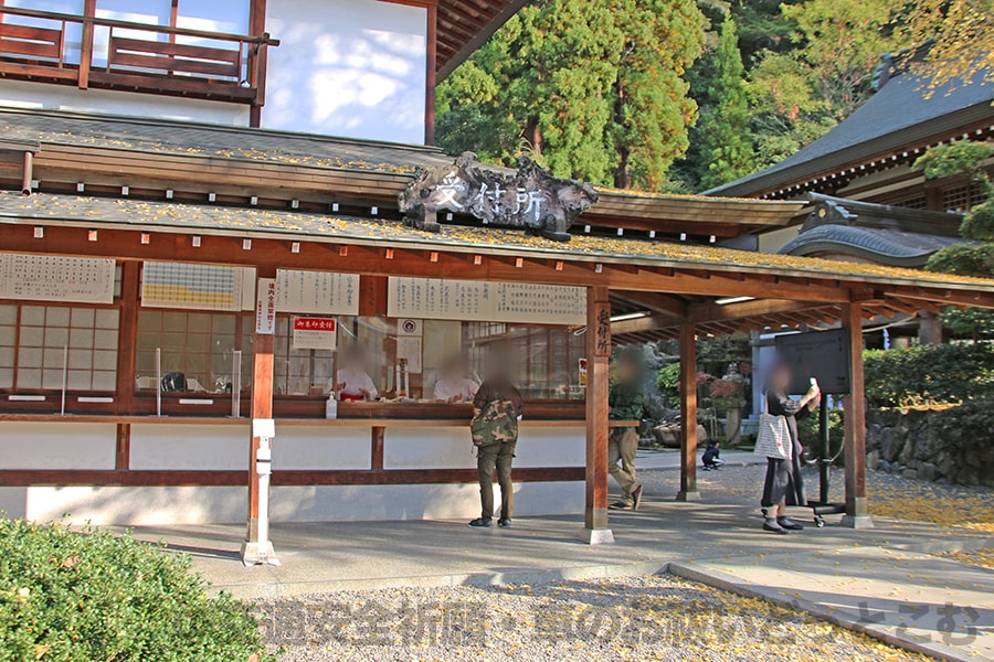 吉備津神社 廻廊の様子