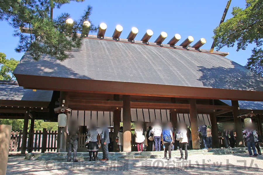熱田神宮 本宮の様子